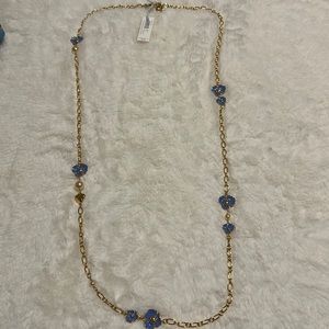 NWT Tory Burch Fleur Rosary Necklace